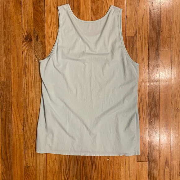 QUIKSILVER Men's Tank Top Light Blue Lightweight Size Large - Picture 3 of 3